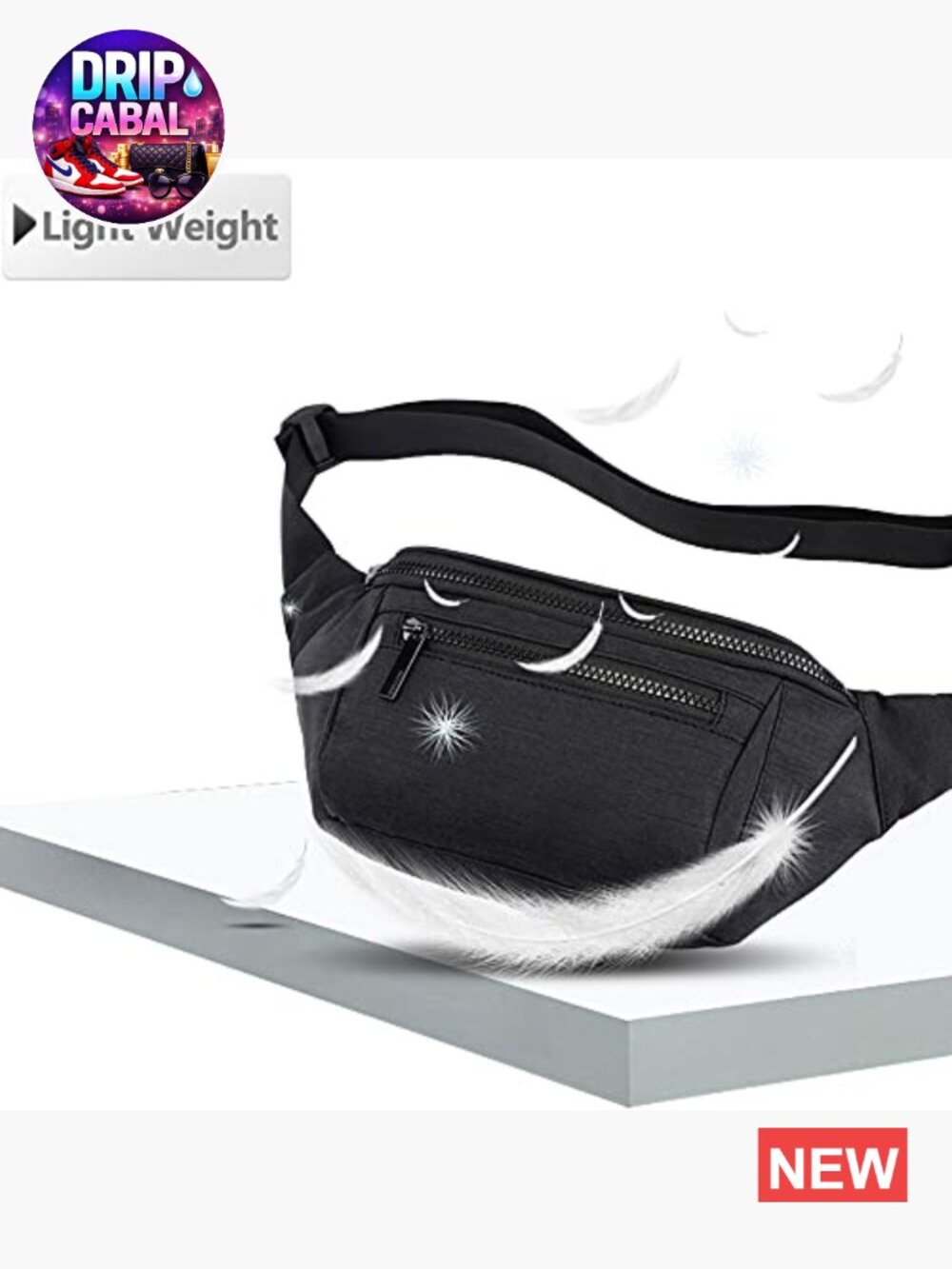 Fanny Pack Crossbody Waist Bag Belt Bag Travel Running Hiking Cycling Hands-Free - Picture 6 of 6